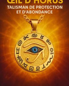 Médaille de désenvoûtementpentagramme de protectio