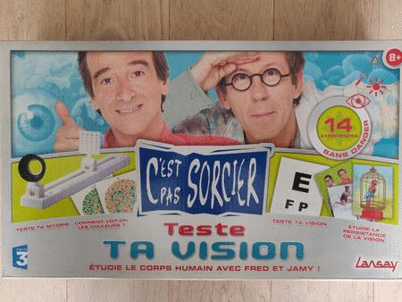 Achat : Jeu c'est pas sorcier teste ta vision  (Autres jeux en famille) - Autres jeux en famille neuf et d'occasion - Achat et vente